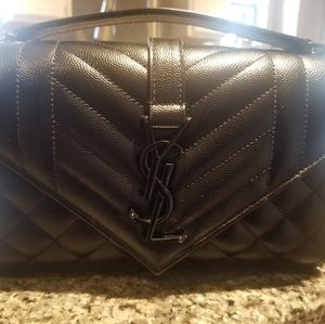 Authentic Yves Saint Laurent small envelop bag